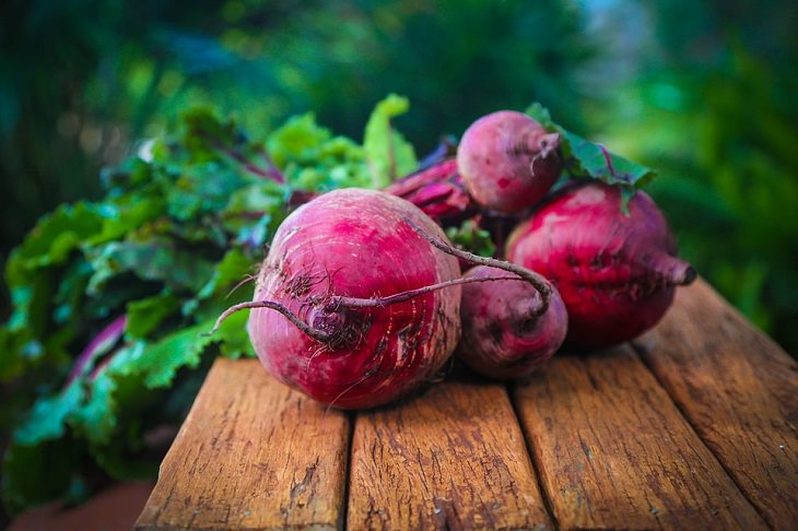 Nutritious crops , beet greens