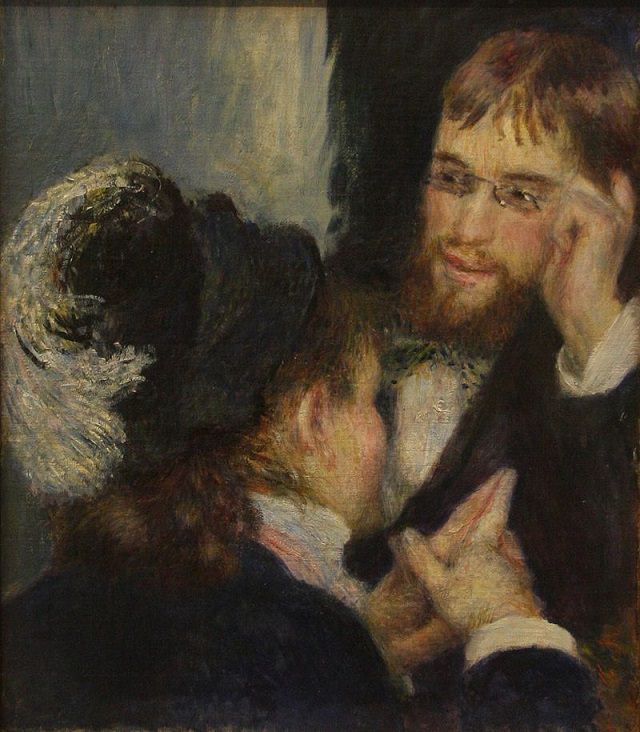 Famous works of art and paintings from all over the world that were stolen and either recovered, destroyed or remain lost or missing, Conversation by Pierre-Auguste Renoir