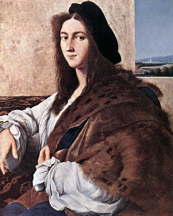 Famous works of art and paintings from all over the world that were stolen and either recovered, destroyed or remain lost or missing, Portrait of a Young Man by Raphael