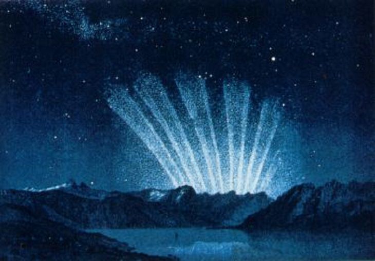 Comets that passed over earth in the last 5 centuries, The Great Comet of 1744, which was visible to the naked eye for several months during its passing, officially designated C/1743 X1, also known as Comet de Chéseaux and Comet Klinkenberg-Chéseaux