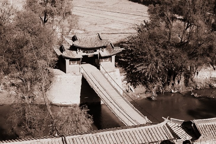 Suspension Bridge, Inventions from China's Han Dynasty