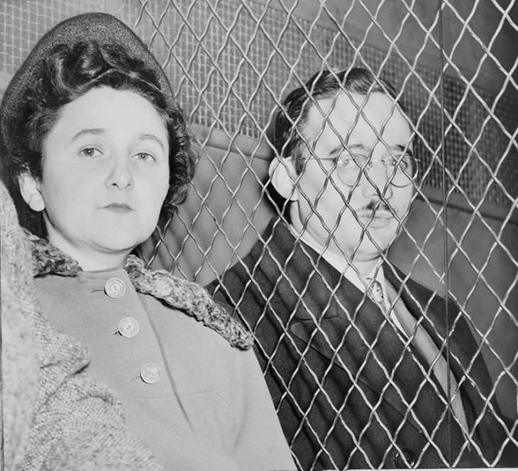 Famous Spies Throughout History and Their Incredible Stories, Julius and Ethel Rosenberg, double agent, KGB, Manhattan Project, Soviet Union, espionage