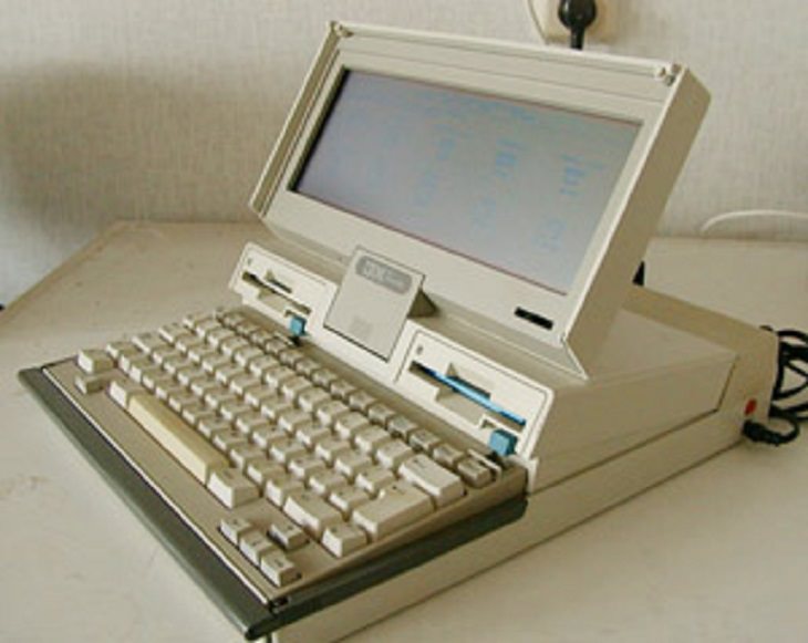 A history of laptops designed as portable computers and micro computers from the 1970’s onward, the IBM PC Convertible