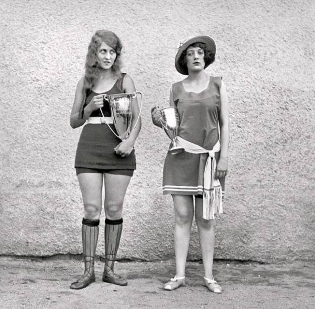Historic photographs, The winners of Washington DC’s Tidal Basin Bathing Beauty Contest in 1922