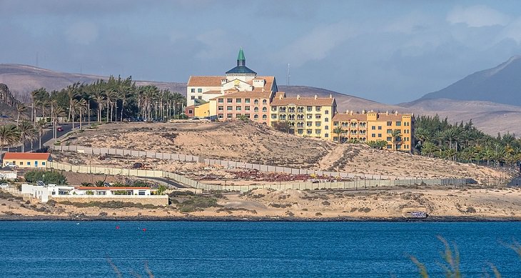 Beautiful sights, beaches, geological formations and cultural activities of Fuerteventura, the oldest and second largest of the Canary Islands, Costa Calma Beach Resort