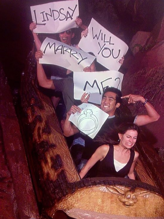 Beautiful and romantic wedding proposals made around the world