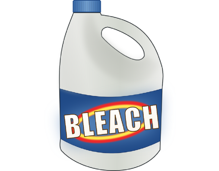 bleach, cleaning 