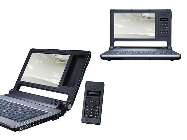 Bizarre looking and weirdly designed laptops, computers and PC’s, Maxdata Belinea s.book 1 Mini-Note (2008)