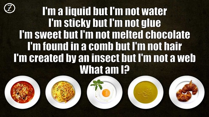 Fun clever riddles about food items