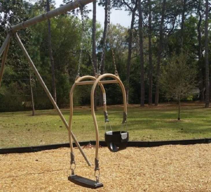 Unique and beautiful designs, swing with seat for parents and kids