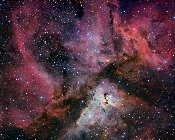 Shortlisted entries and finalists for the David Malin Awards in Astronomy photography, also known as astrophotography, held during the 2019 AstroFest of the Central West Astronomical Society, along with CSIRO, 19."Eta Carina Nebula (3372)", By Peter Rejto, Category: Deep Sky