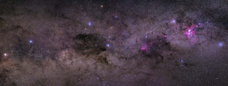 Shortlisted entries and finalists for the David Malin Awards in Astronomy photography, also known as astrophotography, held during the 2019 AstroFest of the Central West Astronomical Society, along with CSIRO, "Argo Navis", By Peter Ward, Category: Wide-Field