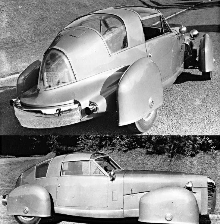 Unique, strange, bizarre and weirdly designed cars from major car companies throughout history, 1948 TASCO