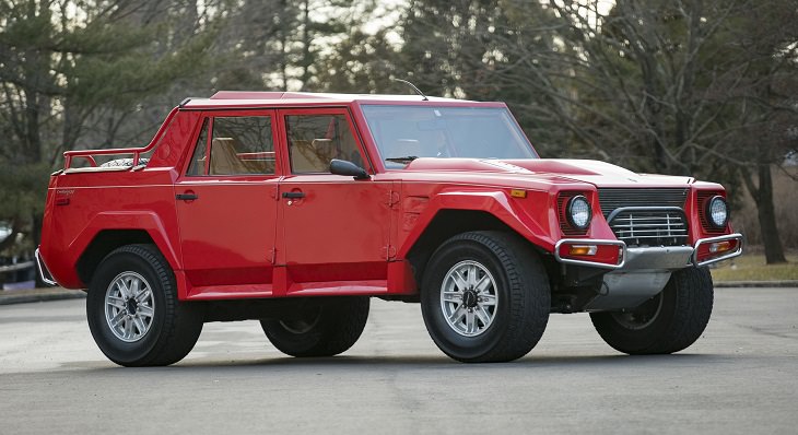 Unique, strange, bizarre and weirdly designed cars from major car companies throughout history, Lamborghini LM002
