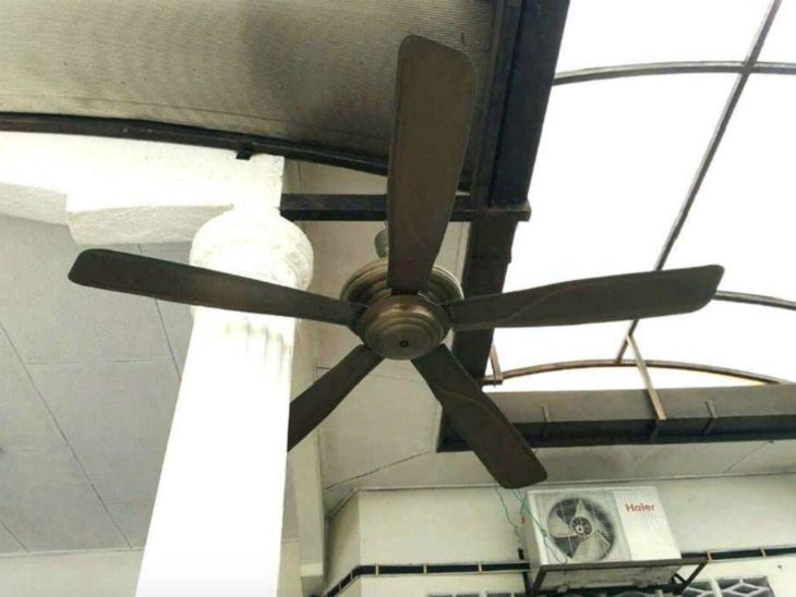 1. Este ventilador es solo de adorno