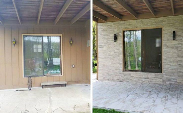 Before and After Photographs of incredible and beautiful DIY home renovations and house remodels