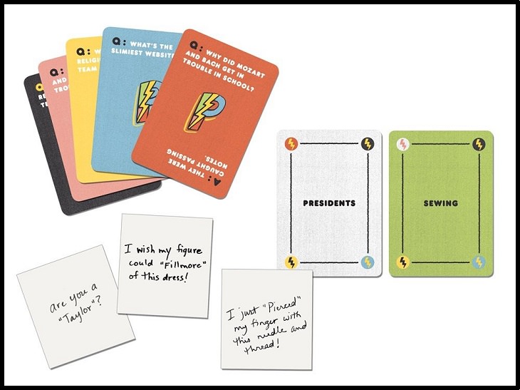 Fun word-play family board games with rhymes, puns and bad jokes, Punderdome: A Card Game for Pun Lovers