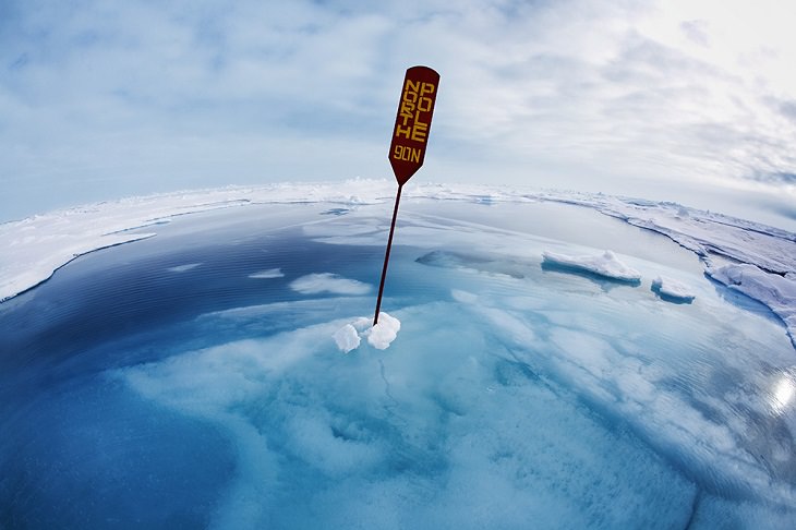 Winning Photographs from International Photography Awards One Shot: Climate Change, Category: Water, 1st Place: North Pole Underwater, By Sue Flood