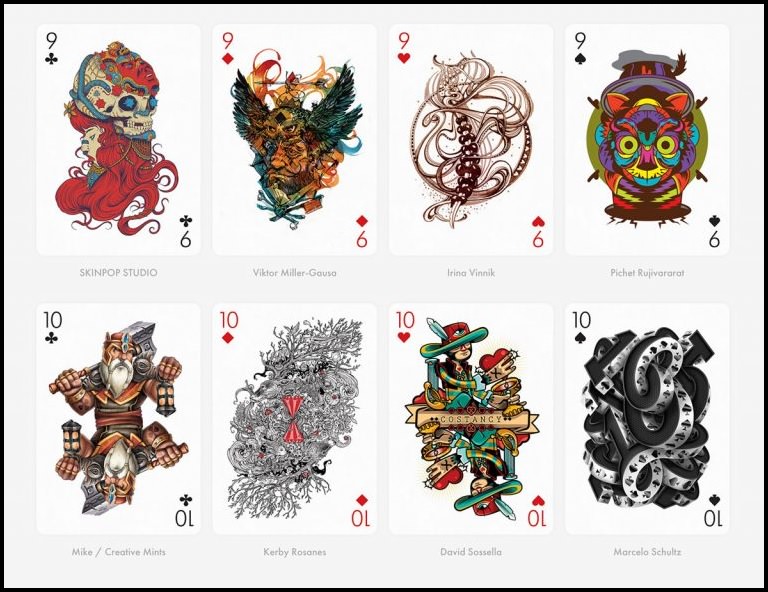 Create unique card deck, playing cards design in any style by Caribia