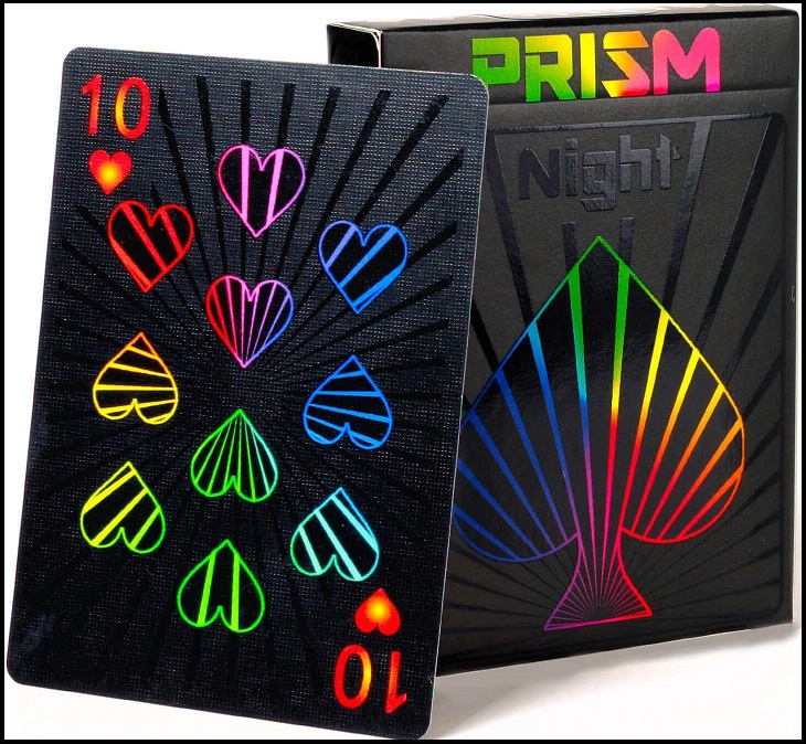 Beautiful, Bizarre, Funny, Unique and Custom-Designed Decks of Playing Cards, Prism Playing Cards