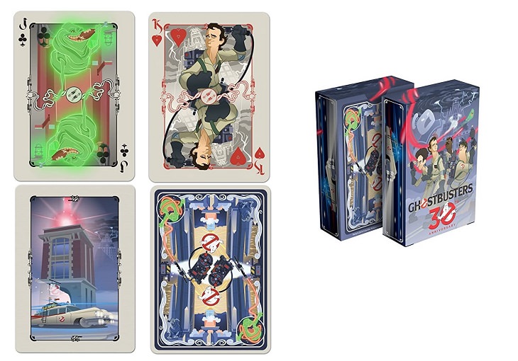 Beautiful, Bizarre, Funny, Unique and Custom-Designed Decks of Playing Cards, Ghostbuster Playing Cards
