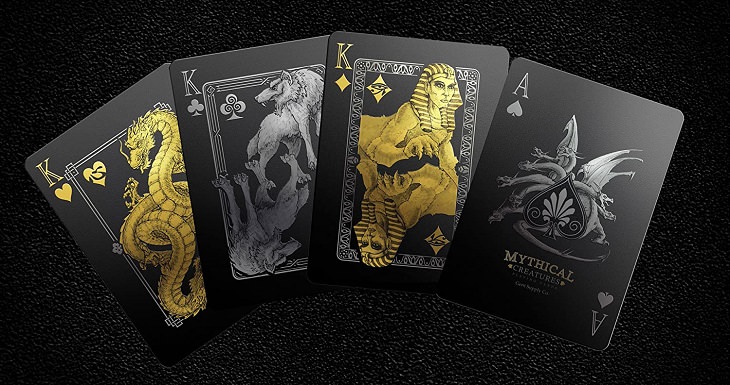 Beautiful, Bizarre, Funny, Unique and Custom-Designed Decks of Playing Cards, Mythical Creatures Playing Cards