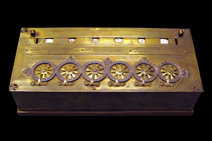 History of computing devices, The Pascaline or Pascal’s Calculator, Blaise Pascalin