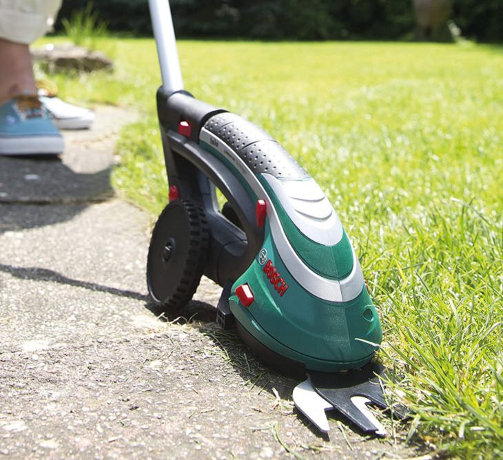 Ingenious and must-have garden gadgets, devices and items, Bosch Isio battery-run garden, grass and hedge clippers