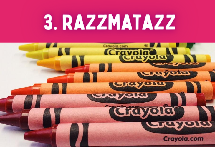 Unusual and strange colors, their names and origins, razzmatazz, pink, red