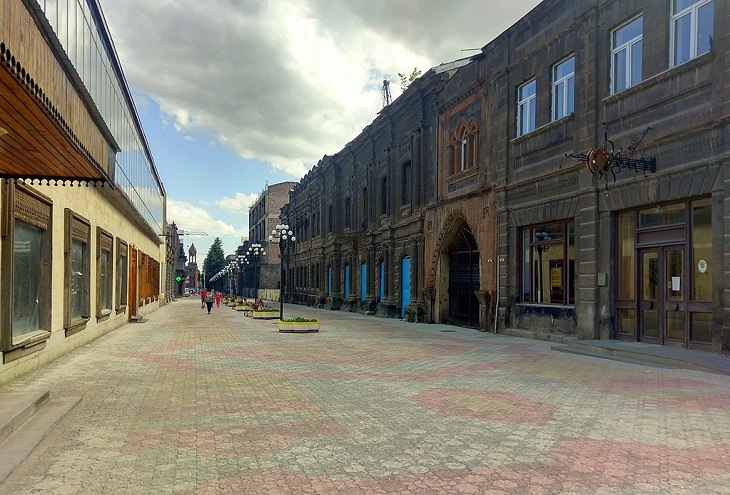 Must-see places in The Caucasus in Europe, Kirk Kerkorian (formerly Alexandrovsky) Street of Kumayri district, Gyumri, Armenia