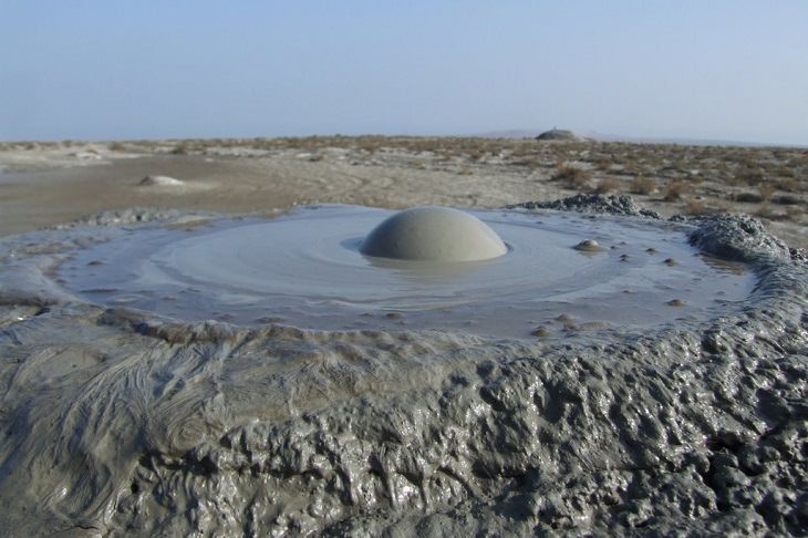 Must-see places in The Caucasus in Europe, Gobustan Mud Volcano, Azerbaijan