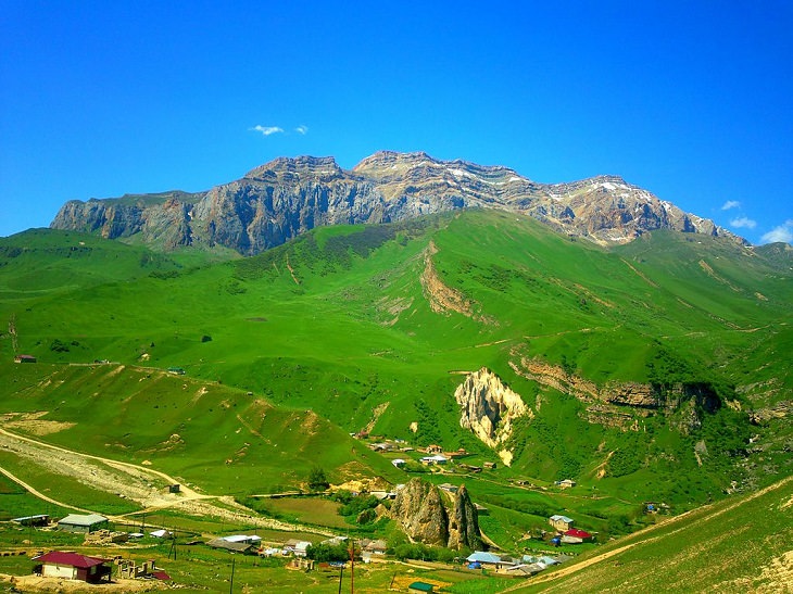 Must-see places in The Caucasus in Europe, Shahdag National Park, Azerbaijan, summer