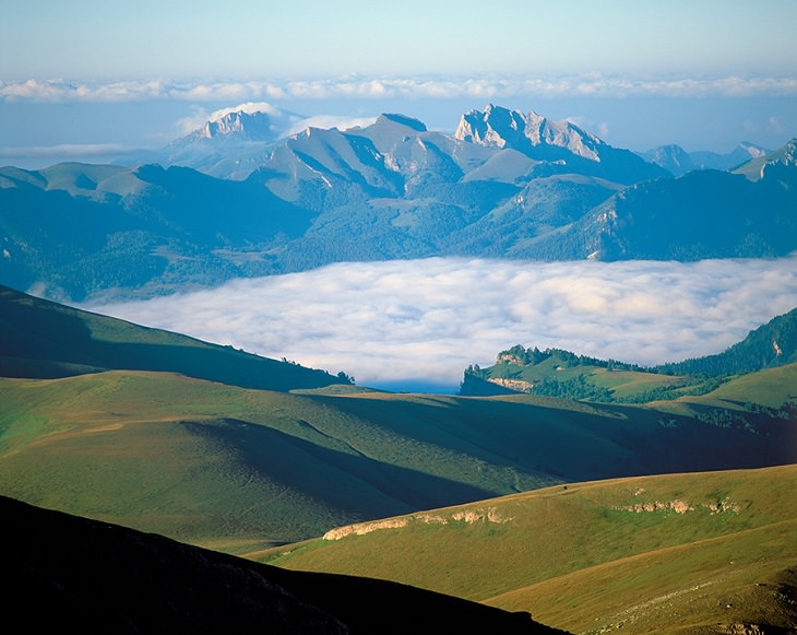 Must-see places in The Caucasus in Europe, The Caucasus Nature Reserve, in the northwest section of the Caucasus Mountains