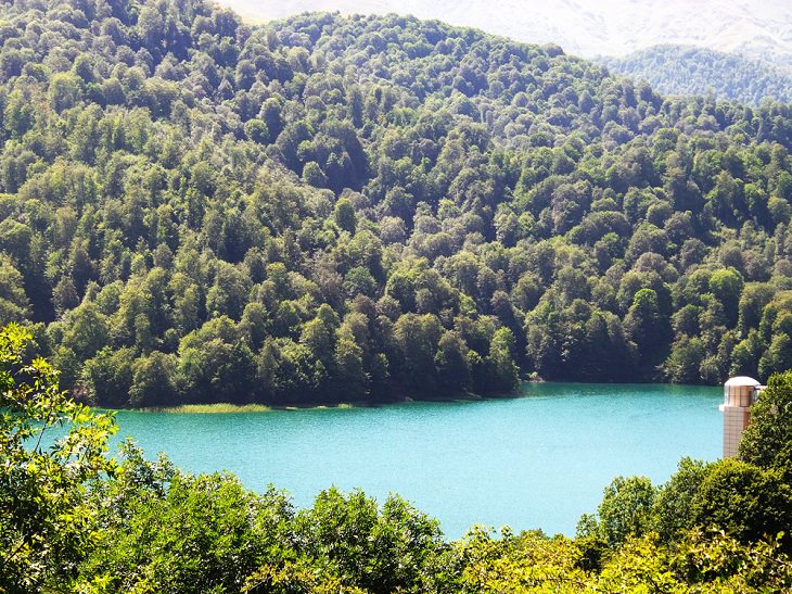 Must-see places in The Caucasus in Europe, Lake Goygal, the most beautiful lake in Goygal National Park, Azerbaijan