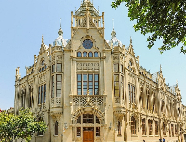 Must-see places in The Caucasus in Europe, Palace of Happiness on Mukhtarov street, Azerbaijan