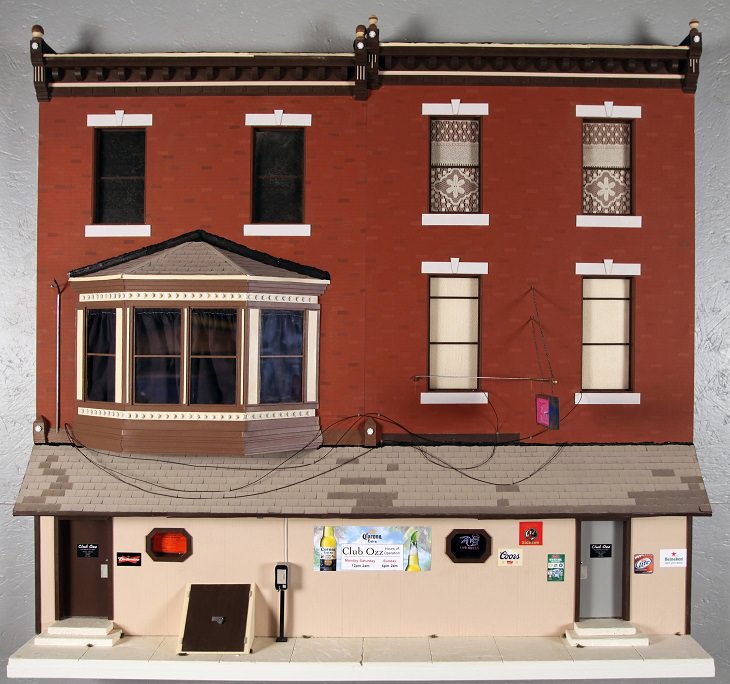 Miniatures Models of Old Buildings in Philadelphia By Drew Leshko, Club Ozz