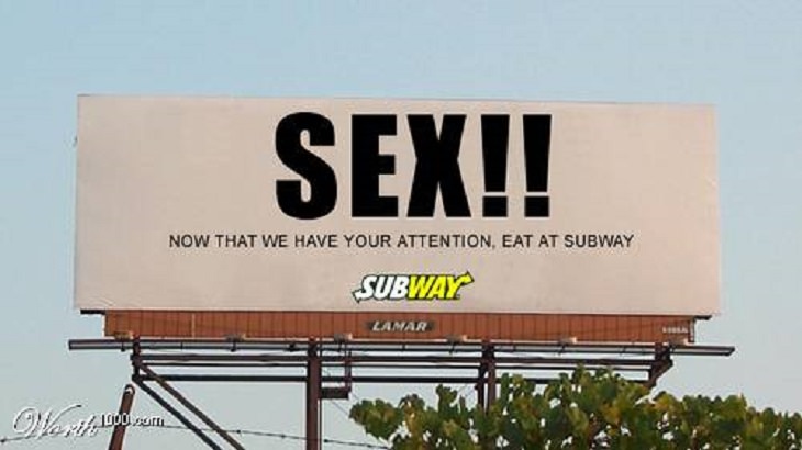 Hilarious, funny, weird, bizarre billboards