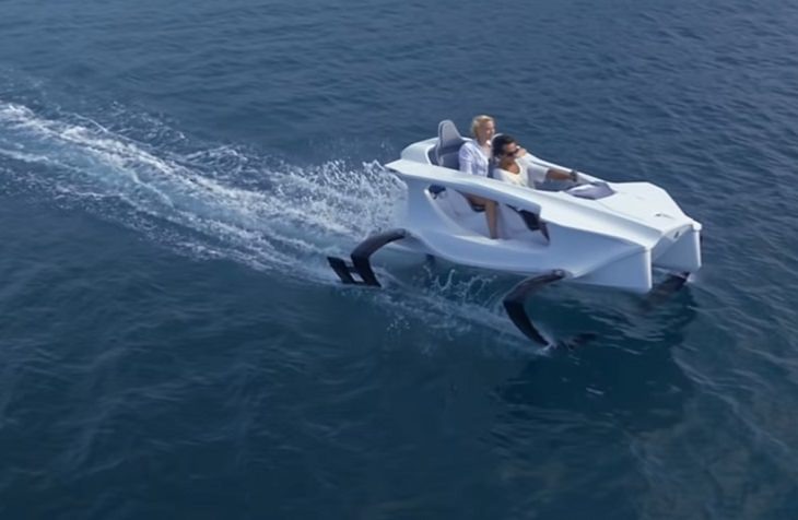 Unique and bizarre designs for boats, watercrafts, ships, yachts and other water vehicles, The Quadrofoil