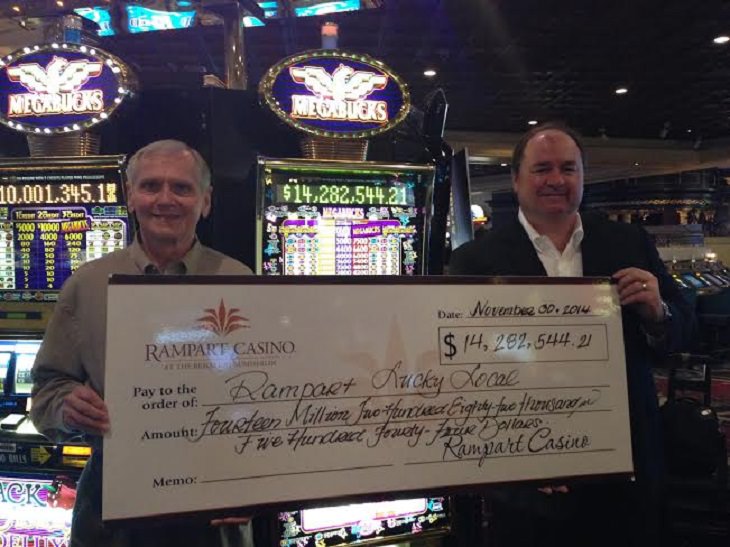 Biggest Winners in Las Vegas History, Rampart Lucky Local, $14.3 million