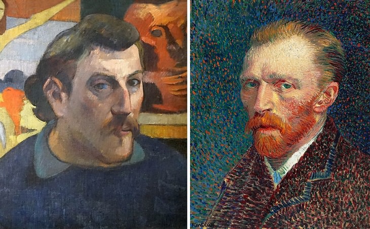 Greatest rivalries in art history, Paul Gauguin and Vincent Van Gogh