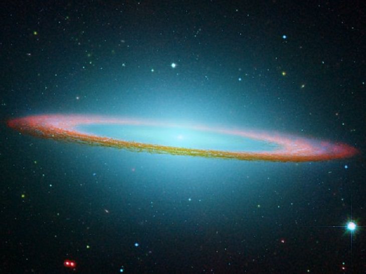 Photo gallery of the most unusual and strangely beautiful galaxies found in the universe and across space, The Sombrero Galaxy, one of the largest in the Virgo Clusters