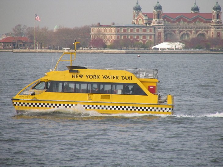 Bizarre, strange, unique and creatively designed taxi cabs found all around the world, Water Taxi, United States
