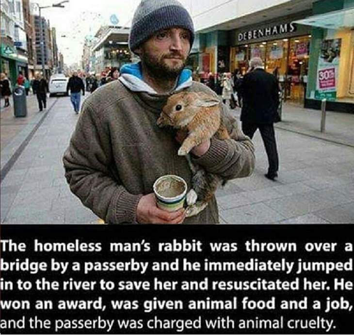 Photos that show the good karma in the world rewarded for kind deeds