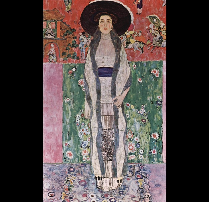 Pinturas Costosas Retrato de Adele Bloch-Bauer II, de Gustav Klimt - Vendido por $ 150 millones