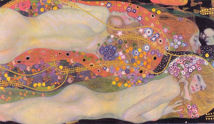 Most expensive and highest valued paintings in the world, Wasserschlangen II, by Gustav Klimt - Sold for $183.8 Million