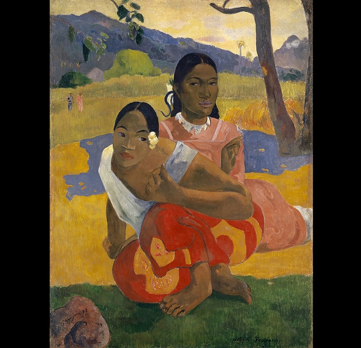 Pinturas costosas Nafea Faa Ipoipo, Paul Gauguin - Vendida por $ 210 millones
