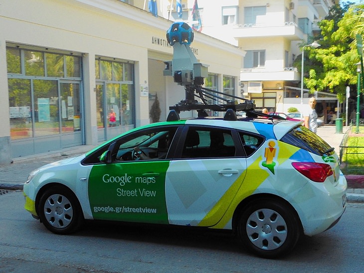 Google Streetview car