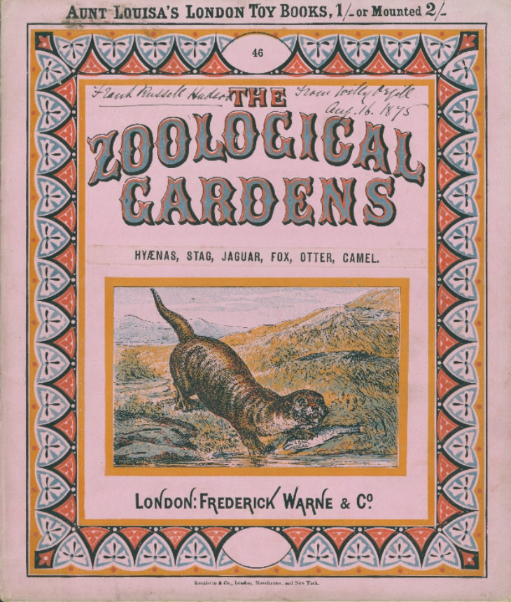 The Zoological Gardens vintage edition front cover