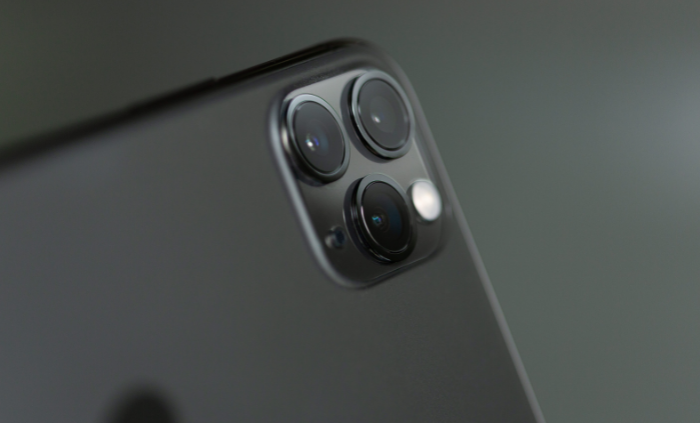 Apple Devices camera lens close up