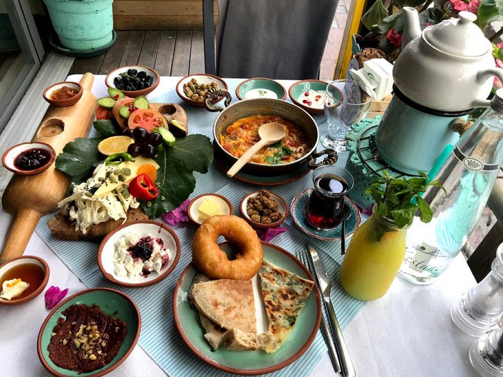 Istanbul, food, Breakfasts